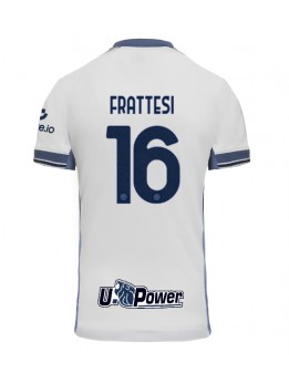 Inter Milan Davide Frattesi #16 Gostujuci Dres 2024-25 Kratak Rukavima